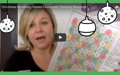 Christmas Numeracy Games Classroom Teaching Resource