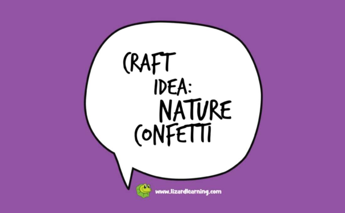 Craft Idea- Nature's Confetti