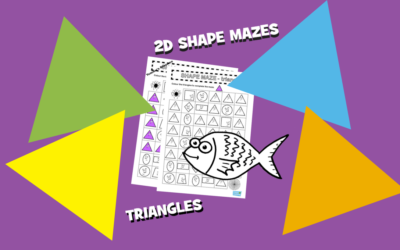 2D Shape Maze-Triangles