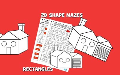 2D Shape Maze-Rectangles