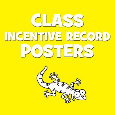 Class Incentive Record Posters