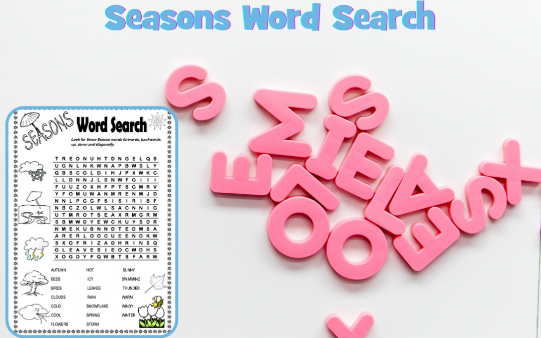 Seasons Word Search