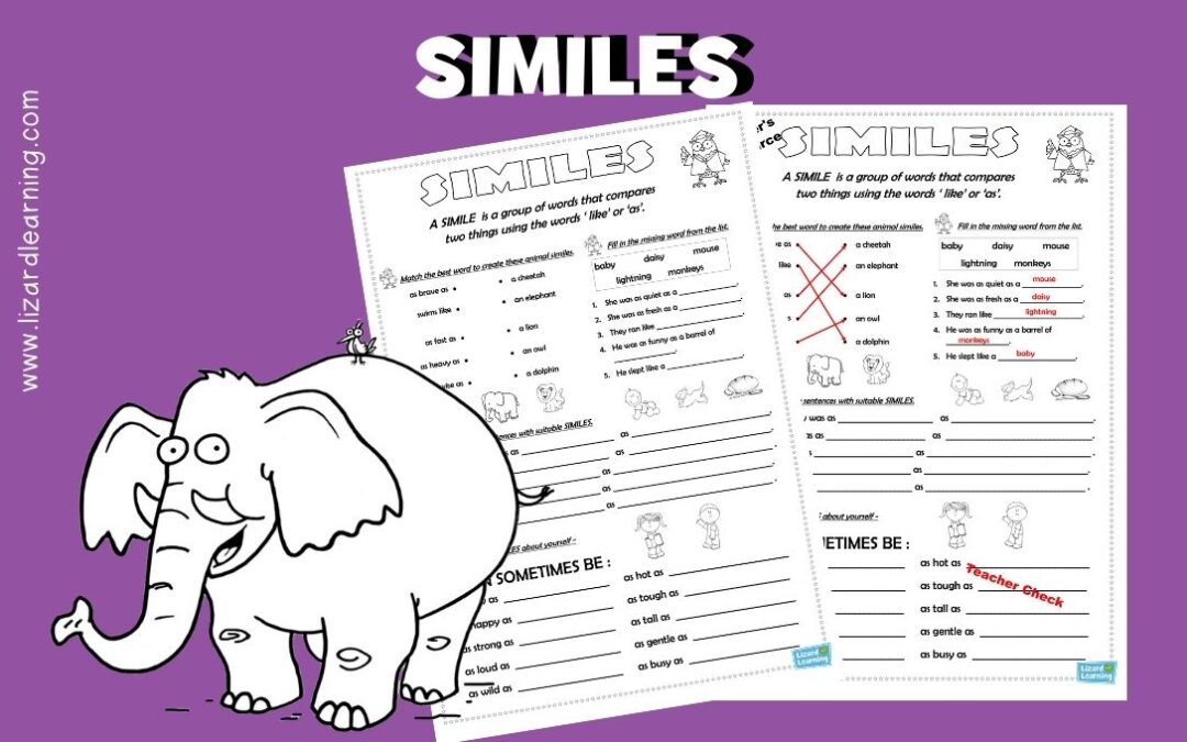 Similes – Methods to Support Descriptive Writing in the Classroom