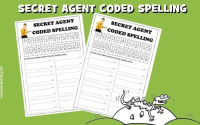 Secret Agent Coded Spelling