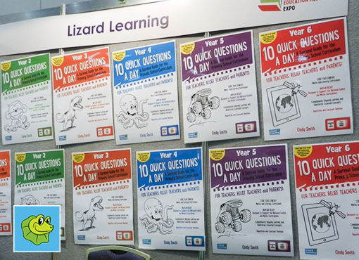 Lizard Learning set up